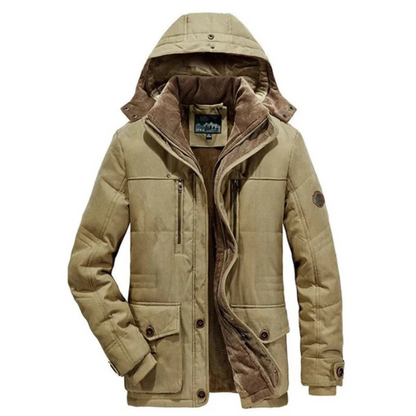 Veste d’Hiver avec Capuche pour Homme | Adaptée aux Activités en Plein Air en Automne et Hiver