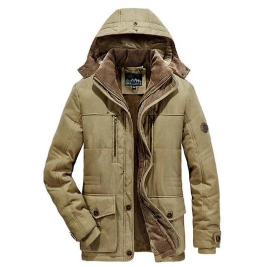 Veste d’Hiver avec Capuche pour Homme | Adaptée aux Activités en Plein Air en Automne et Hiver