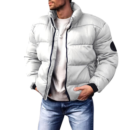 Doudoune Avec Rembourrage Matelassé Pour Hommes | Idéale Pour La Saison Froide