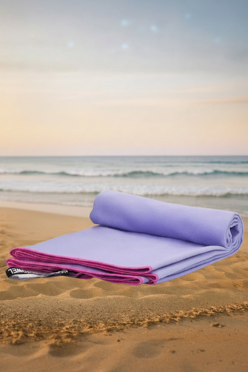 Serviette de Voyage Compacte à Séchage Rapide pour Femmes | Idéal pour le Sport et les Déplacements