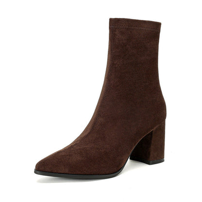 Bottes À Fermeture Zippée Et Coupe Classique Pour Femmes | Idéales Pour Un Usage Quotidien