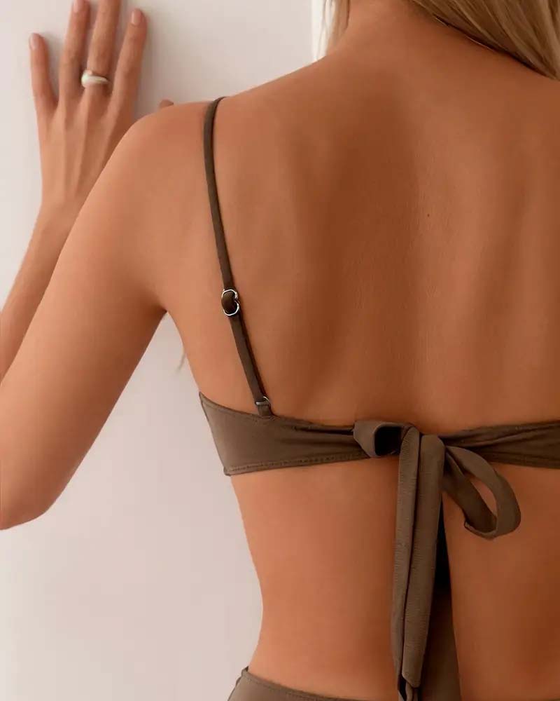 Bikini Deux Pièces avec Coupe Moderne pour Femmes | Idéal pour l’Été