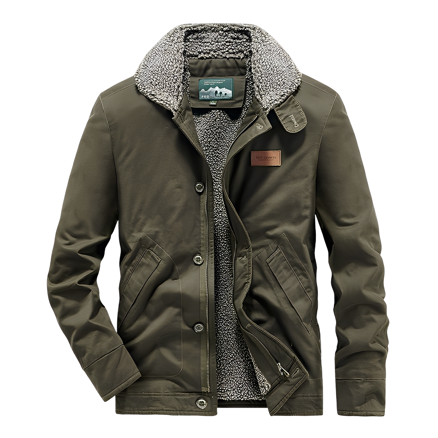 Veste à Doublure Intérieure avec Poches Fonctionnelles pour Hommes | Idéale pour un Usage Quotidien