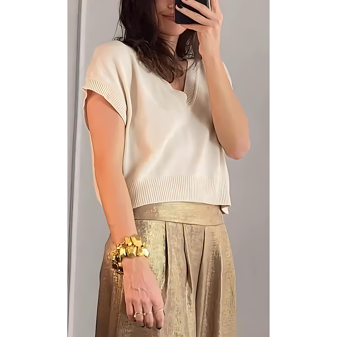 Pantalon À Taille Marquée avec Jambe Large pour Femme | Idéal pour Les Tenues Quotidiennes