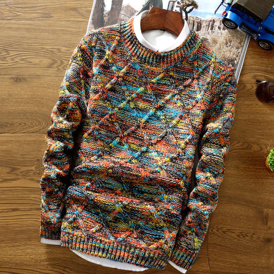 Pull En Maille À Motif Structuré Pour Homme | Idéal Pour Un Usage Quotidien Et Professionnel