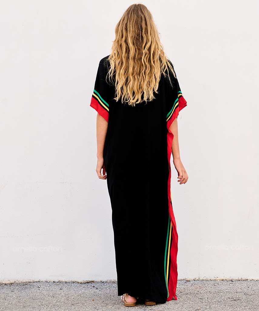 Caftan Ample à Coupe Fluide pour Femme | Idéal pour les Journées Décontractées et les Sorties Estivales