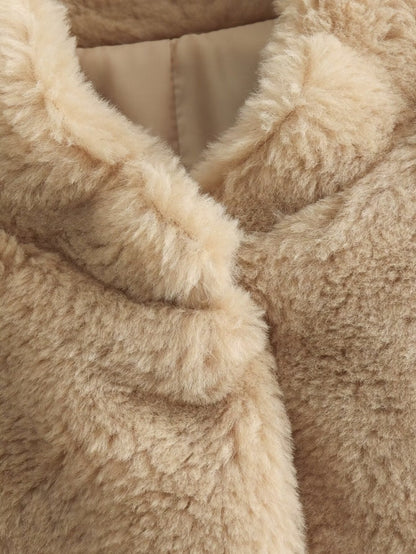 Veste avec Coupe Ample et Col Souple pour Femme | Idéal pour l’Hiver
