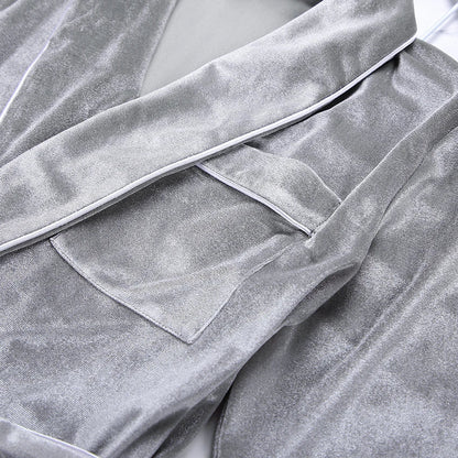 Ensemble Pyjama Deux Pièces À Manches Longues pour Femmes | Idéal pour L’Hiver Et Les Soirées À La Maison