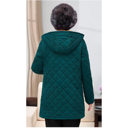 Veste Matelassée Avec Doublure Polaire Et Manches Longues Pour Femme | Idéale Pour La Saison Automne-Hiver