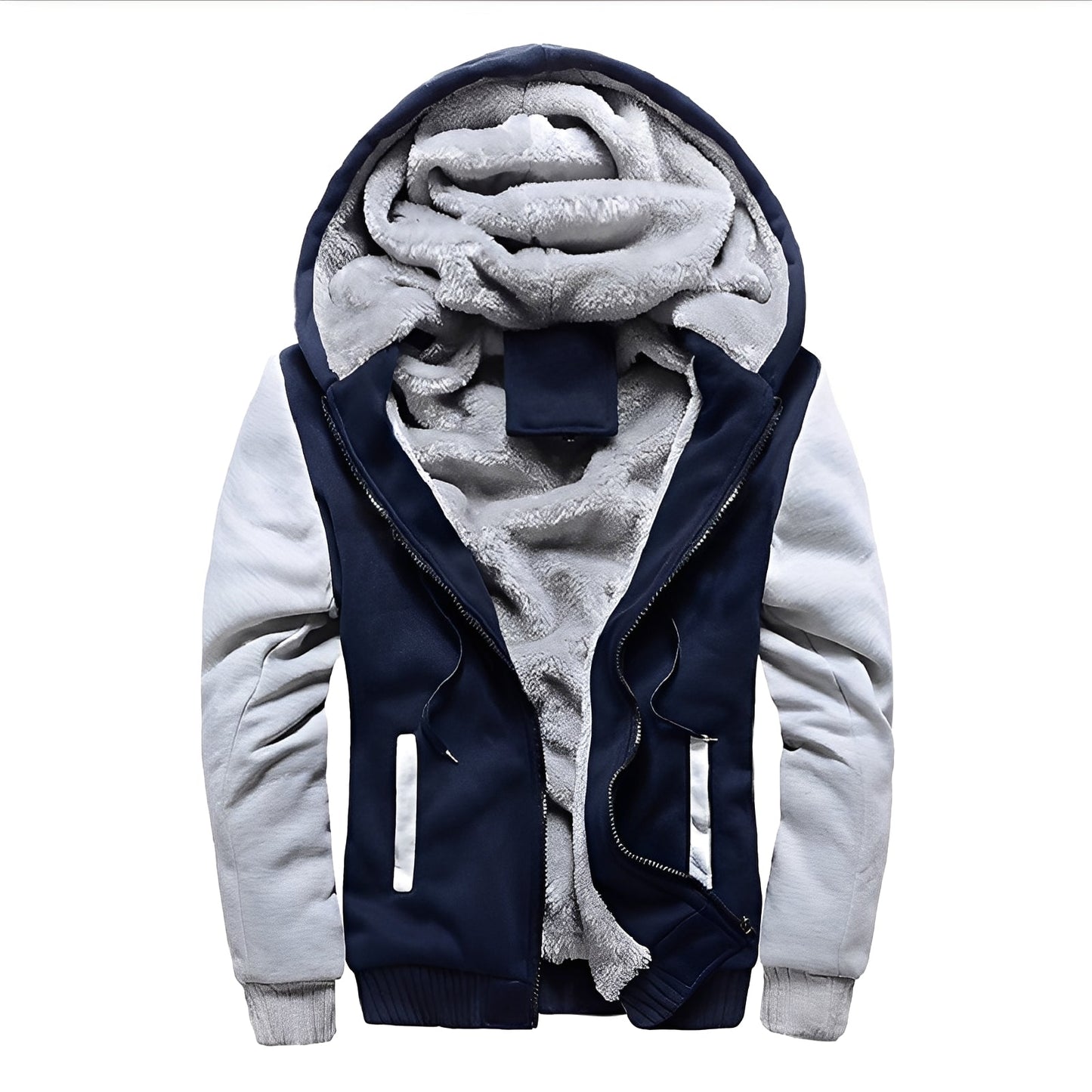 Manteau D’hiver Avec Doublure Intérieure Et Col Haut Pour Hommes | Idéal Pour La Saison Froide