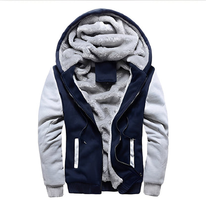 Manteau D’hiver Avec Doublure Intérieure Et Col Haut Pour Hommes | Idéal Pour La Saison Froide
