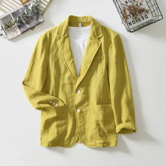Blazer Manches Longues À Coupe Décontractée Pour Homme | Idéal Pour La Mi-Saison Et Un Usage Quotidien