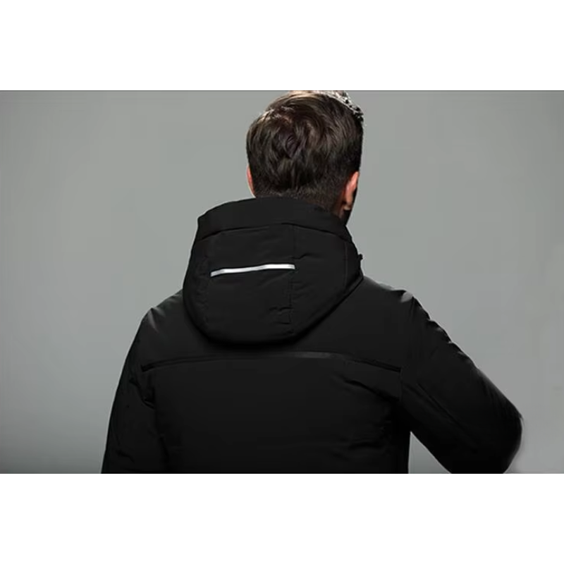 Parka Longue avec Capuche Intégrée pour Homme | Idéal pour la Saison Hivernale