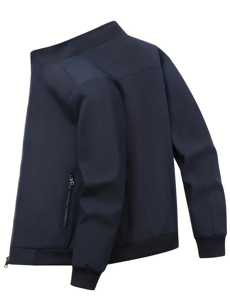 Coupe-Vent Léger Avec Fermeture Zippée Pour Homme | Idéal pour Les Journées Venteuses