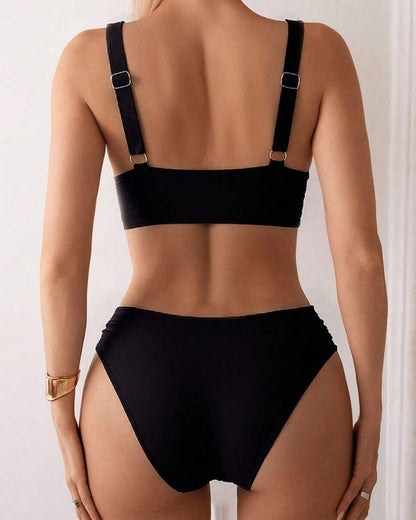 Bikini Deux Pièces avec Coupe Classique pour Femmes | Idéal pour l’Été