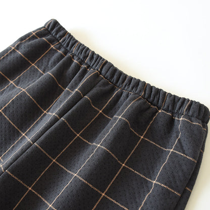 Pyjama Matelassé pour Homme avec Haut à Manches Longues et Pantalon | Idéal pour l’Hiver