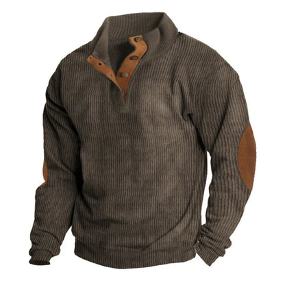 Pull à Manches Longues pour Homme avec Coupe Confortable | Idéal pour Activités Extérieures