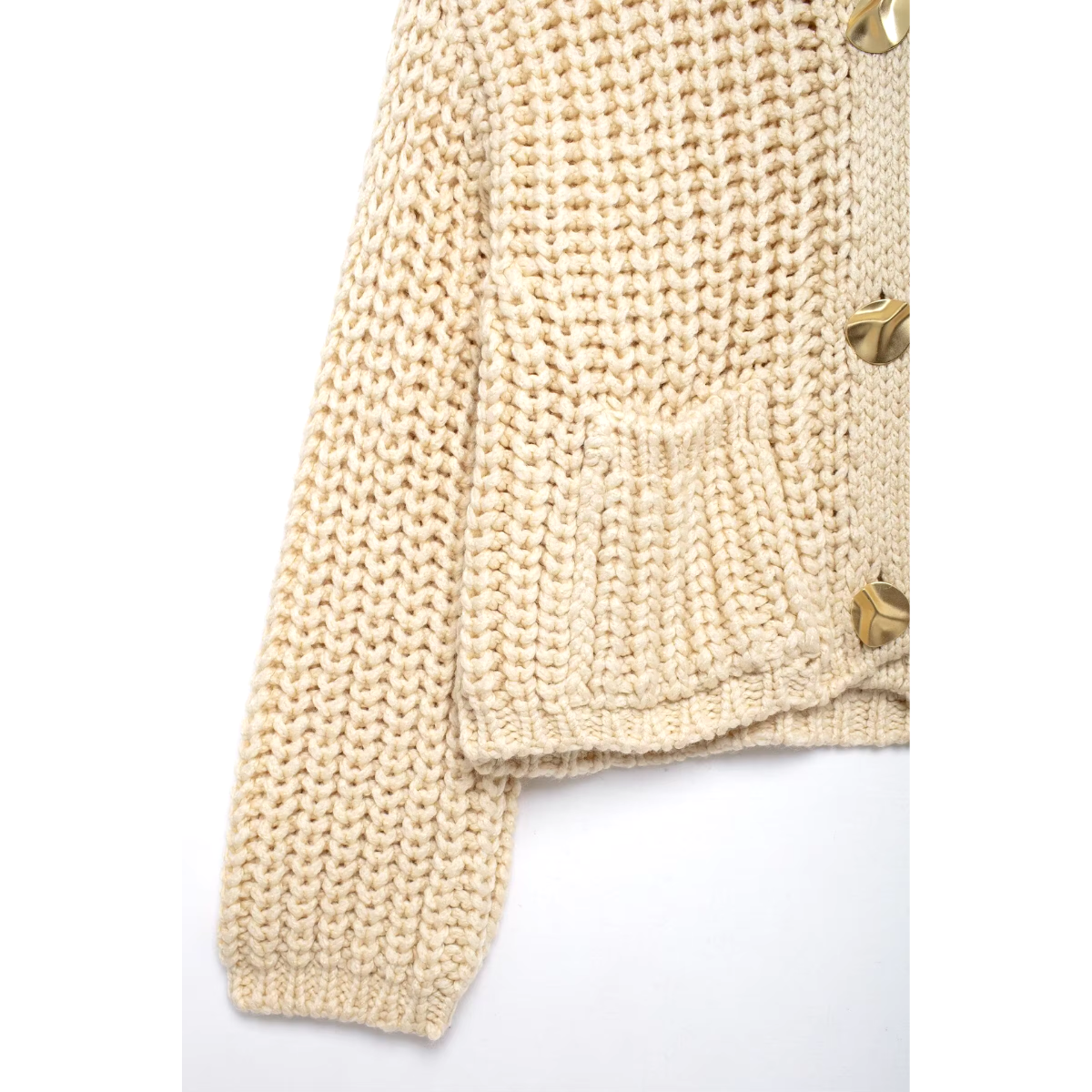 Gilet Court En Maille Avec Fermeture À Boutons Pour Femme | Idéal Pour La Superposition