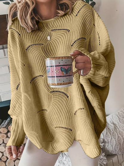 Pull En Maille À Manches Longues pour Femme | Idéal pour Un Usage Quotidien