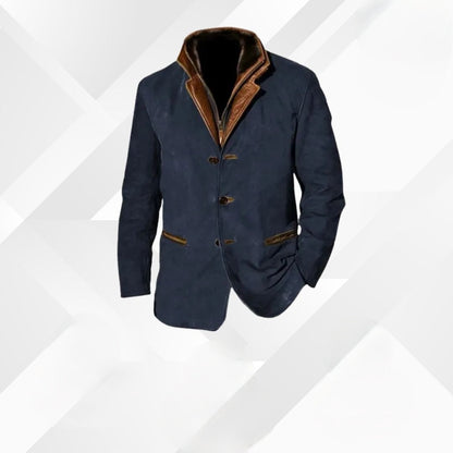 Veste De Costume avec Col À Revers Et Fermeture Deux Boutons pour Homme | Idéal pour L’Automne