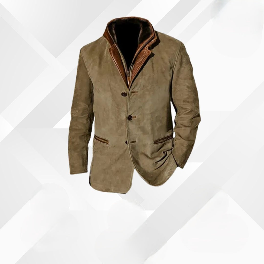 Veste De Costume avec Col À Revers Et Fermeture Deux Boutons pour Homme | Idéal pour L’Automne
