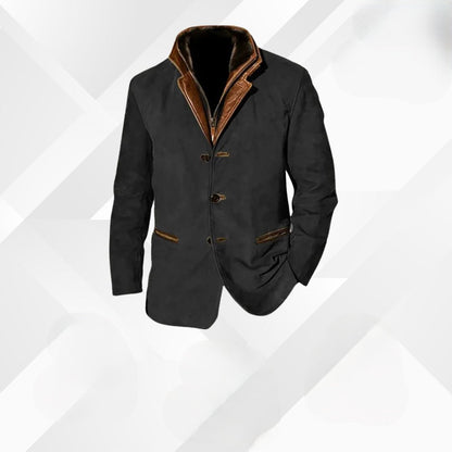Veste De Costume avec Col À Revers Et Fermeture Deux Boutons pour Homme | Idéal pour L’Automne