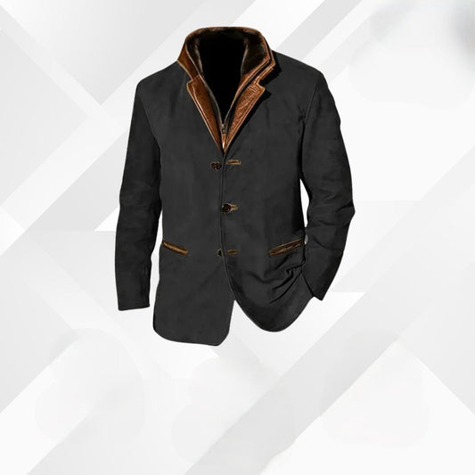 Veste De Costume avec Col À Revers Et Fermeture Deux Boutons pour Homme | Idéal pour L’Automne