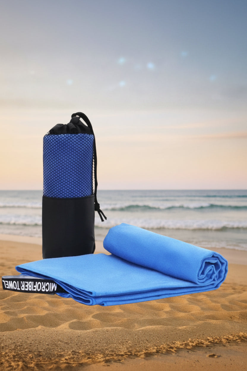 Serviette de Voyage Compacte à Séchage Rapide pour Femmes | Idéal pour le Sport et les Déplacements