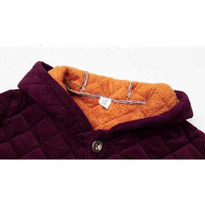 Veste Matelassée Avec Doublure Polaire Et Manches Longues Pour Femme | Idéale Pour La Saison Automne-Hiver