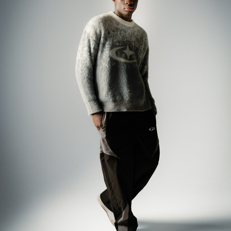 Pull À Col Rond Avec Motif Dégradé Pour Femme Et Homme | Idéal Pour Usage Quotidien