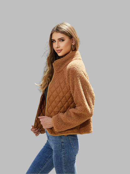 Veste Décontractée À Fermeture Zippée Pour Femme | Idéal Pour Le Quotidien