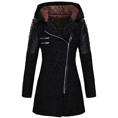 Manteau Long avec Design Uni pour Femme | Idéal pour l’Automne et l’Hiver