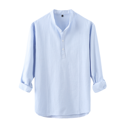 Chemise À Manches Longues Avec Coupe Lâche Pour Homme | Idéal Pour Usage Quotidien