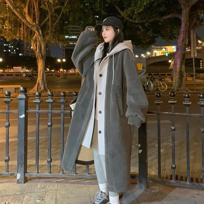 Manteau Long à Capuche pour Femme | Idéal pour l’Hiver