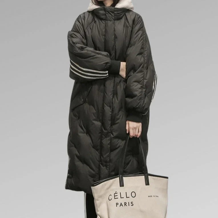Manteau D’Hiver pour Femme aAvec Coupe Longue | Idéal pour Temps Froid