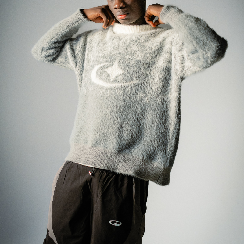 Pull À Col Rond Avec Motif Dégradé Pour Femme Et Homme | Idéal Pour Usage Quotidien