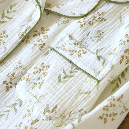 Ensemble Pyjama avec Fermeture à Boutons pour Adulte | Idéal pour la Maison et le Sommeil