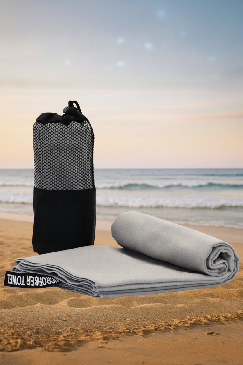 Serviette de Voyage Compacte à Séchage Rapide pour Femmes | Idéal pour le Sport et les Déplacements