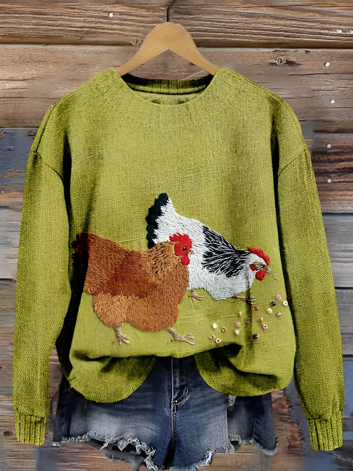 Pull Avec Motif Animal Et Coupe Décontractée Pour Femme | Idéal Pour La Saison Froide