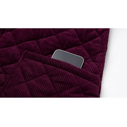 Veste Matelassée Avec Doublure Polaire Et Manches Longues Pour Femme | Idéale Pour La Saison Automne-Hiver