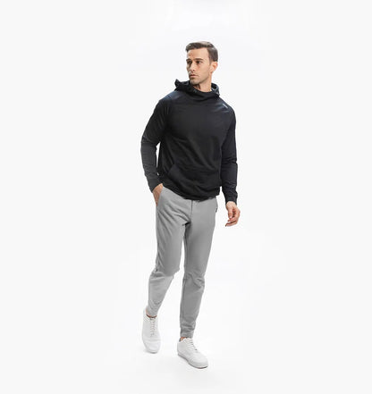 Pantalon Fonctionnel avec Coupe Ajustée Et Taille Élastique pour Homme | Idéal pour Les Activités Quotidiennes