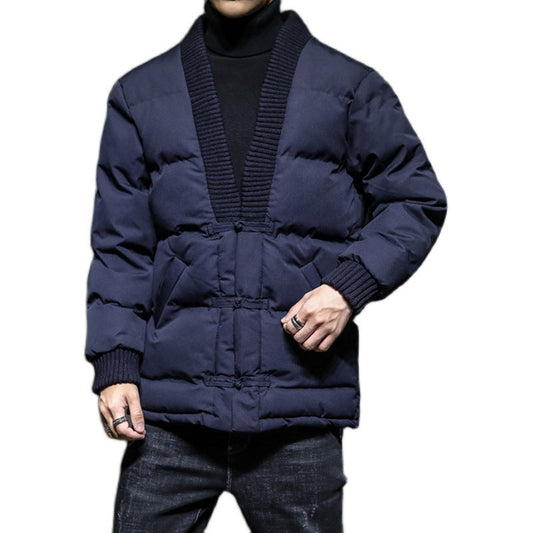 Veste Hiver Zippée Sans Capuche pour Homme | Idéale pour Temps Froid