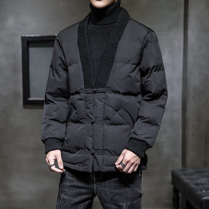 Veste Hiver Zippée Sans Capuche pour Homme | Idéale pour Temps Froid
