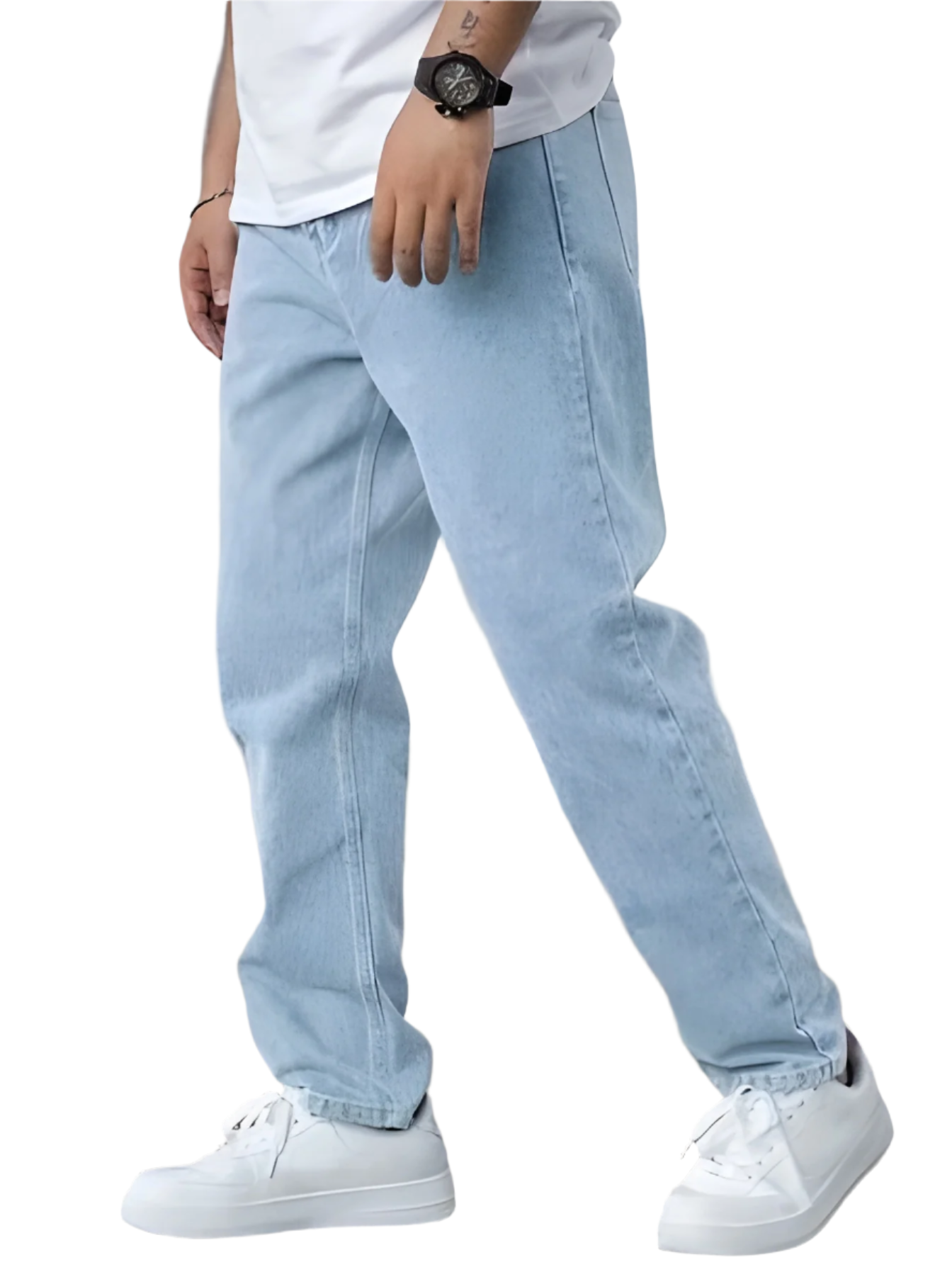 Jean Droit pour Homme avec Coupe Classique | Idéal pour un Usage Quotidien