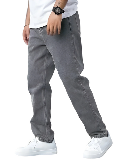 Jean Droit pour Homme avec Coupe Classique | Idéal pour un Usage Quotidien