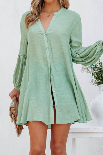 Blouse À Col En V Et Manches Longues Pour Femme | Idéal Pour Le Quotidien Et Les Occasions