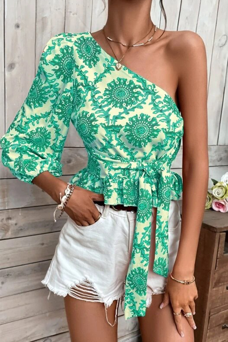 Top À Une Épaule Avec Coupe Asymétrique Pour Femme | Idéal Pour Occasions Variées Et Usage Quotidien