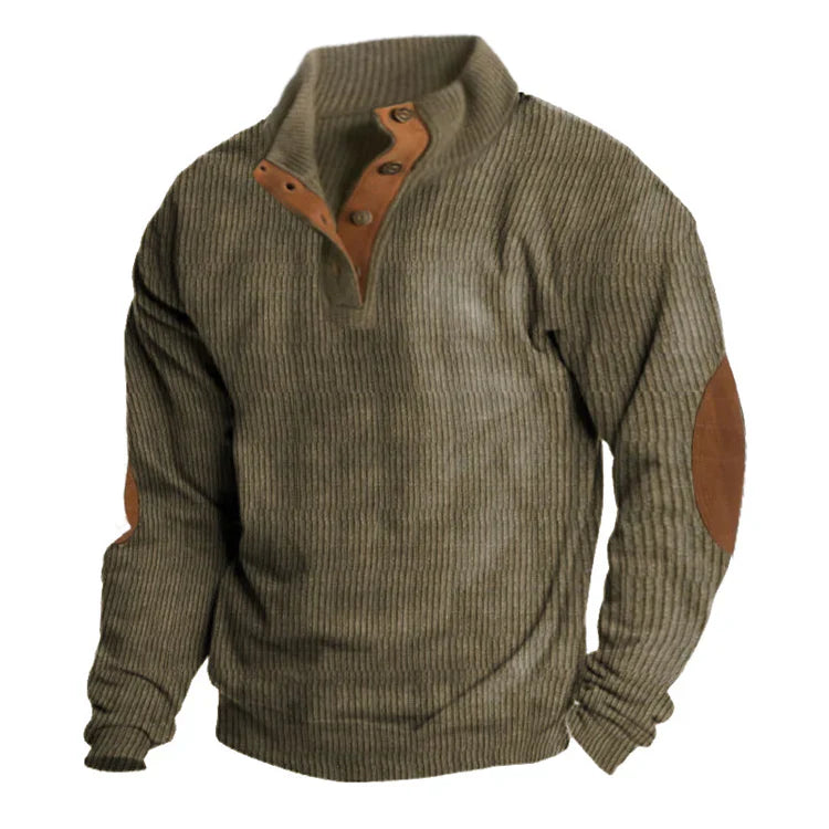 Pull à Manches Longues pour Homme avec Coupe Confortable | Idéal pour Activités Extérieures