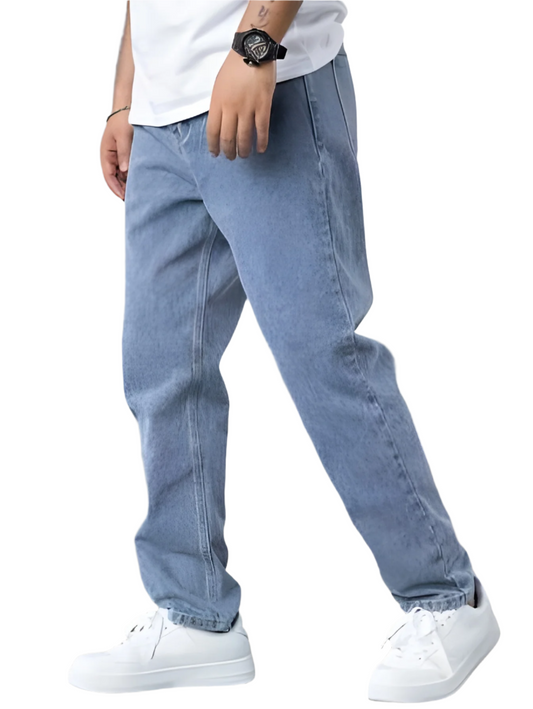 Jean Droit pour Homme avec Coupe Classique | Idéal pour un Usage Quotidien