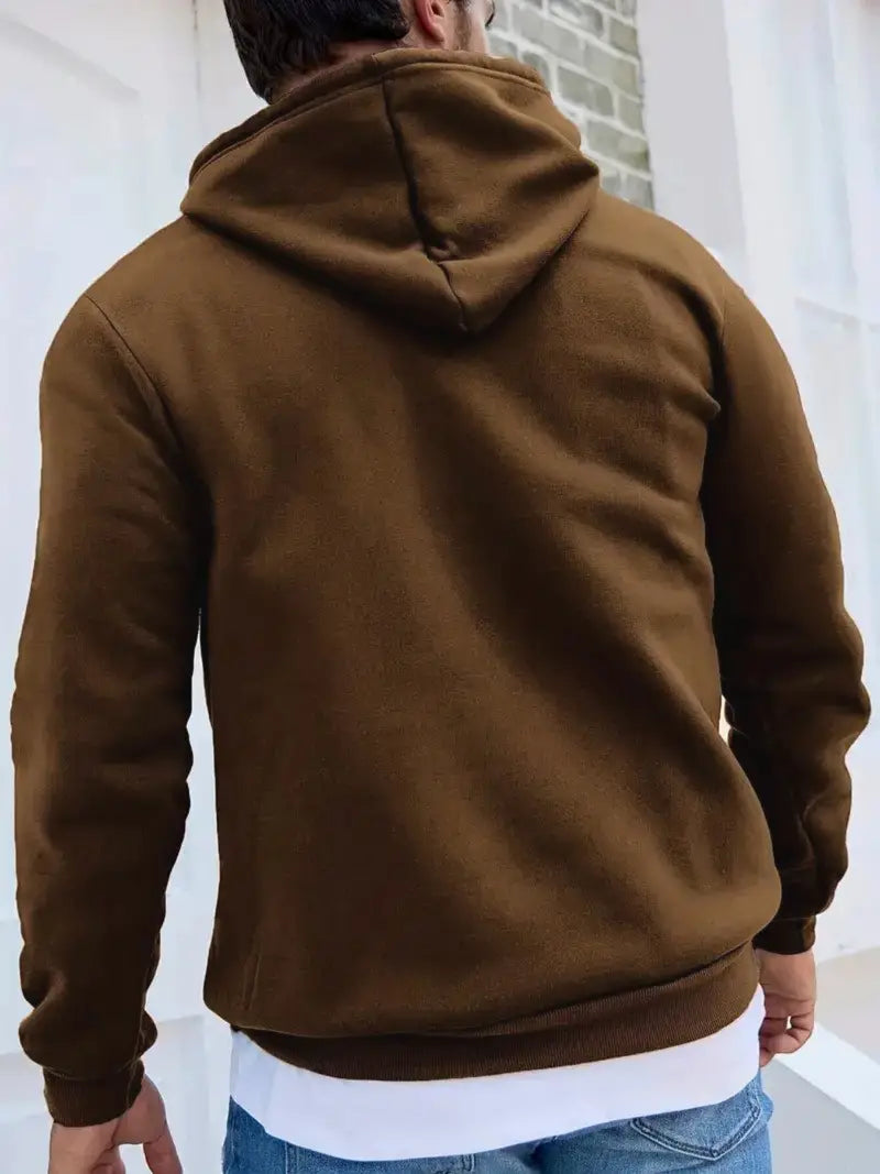 Hoodie à Capuche avec Motif Croix pour Hommes | Idéal pour les Activités de Loisirs
